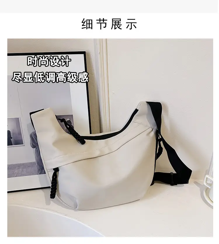 Purple Minimalist Shoulder Crossbody Bag for Women — feature 4