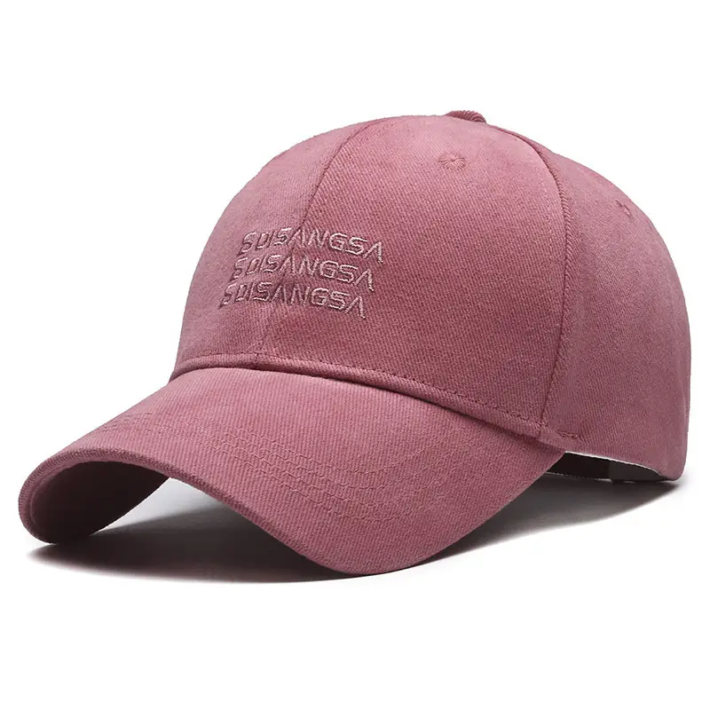 Women's Gray Embroidered Baseball Cap - Image 3