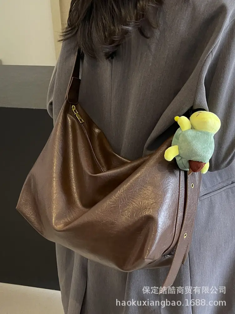 Women's Large Capacity Shoulder Bag Cream