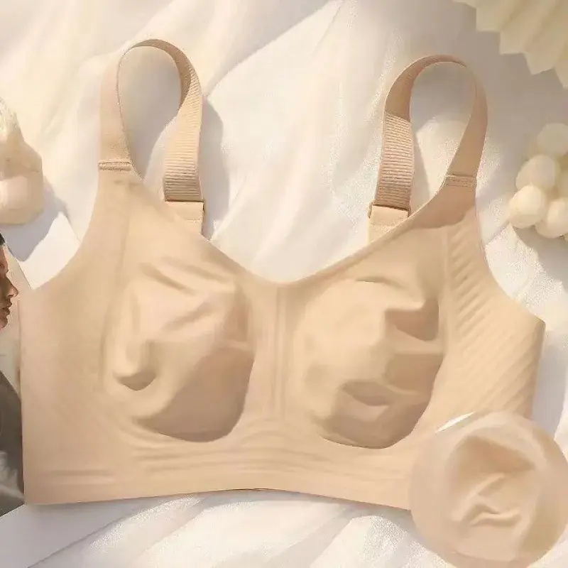 Traceless Rabbit Ears Push-Up Vest Bra No Steel Rings for Women - Image 3