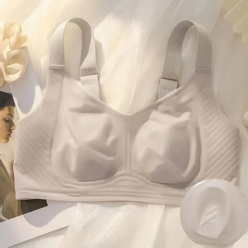 Traceless Rabbit Ears Push-Up Vest Bra No Steel Rings for Women - Image 4
