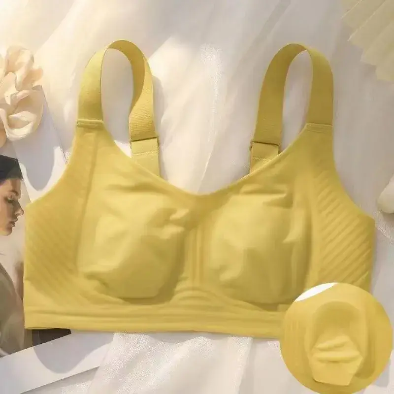 Traceless Rabbit Ears Push-Up Vest Bra No Steel Rings for Women - Image 5