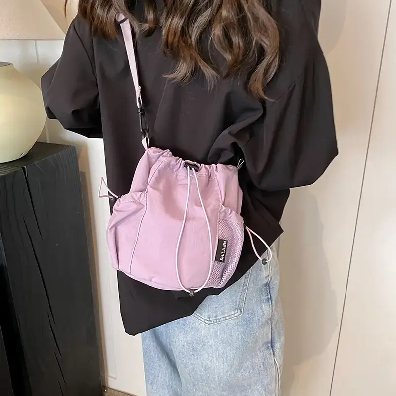 Nylon Shoulder Bag Women Mobile Phone Crossbody - Image 9