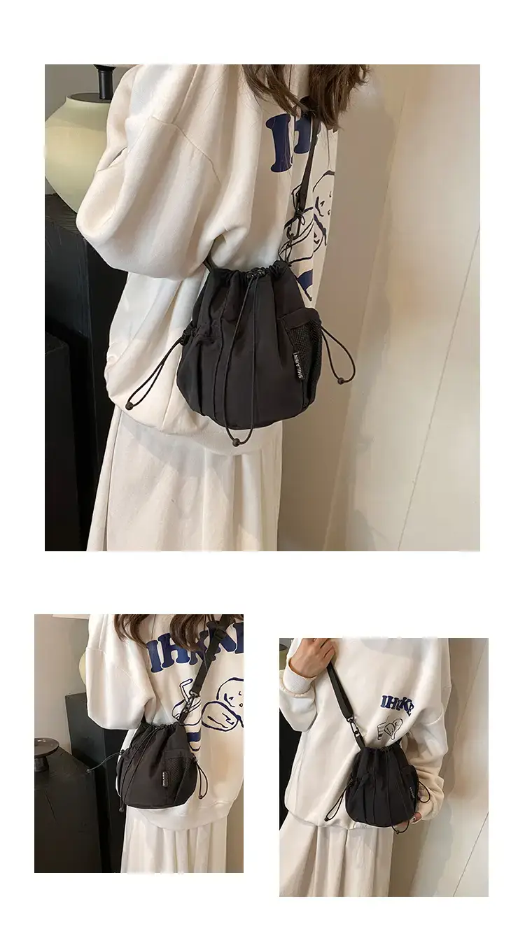 Nylon Shoulder Bag Women Mobile Phone Crossbody — feature 10