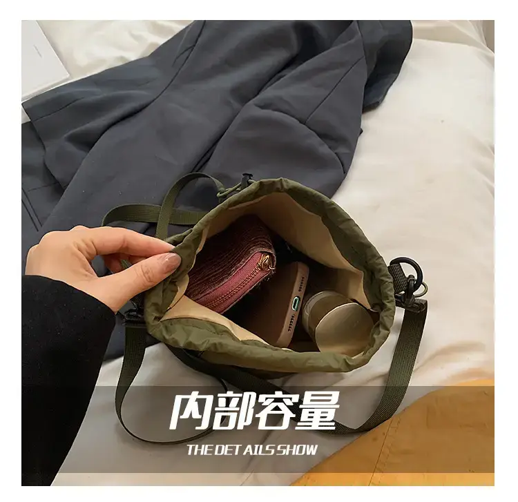 Nylon Shoulder Bag Women Mobile Phone Crossbody — feature 11