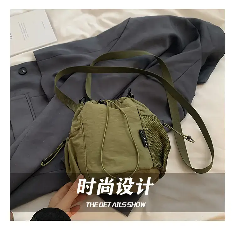Nylon Shoulder Bag Women Mobile Phone Crossbody — feature 12