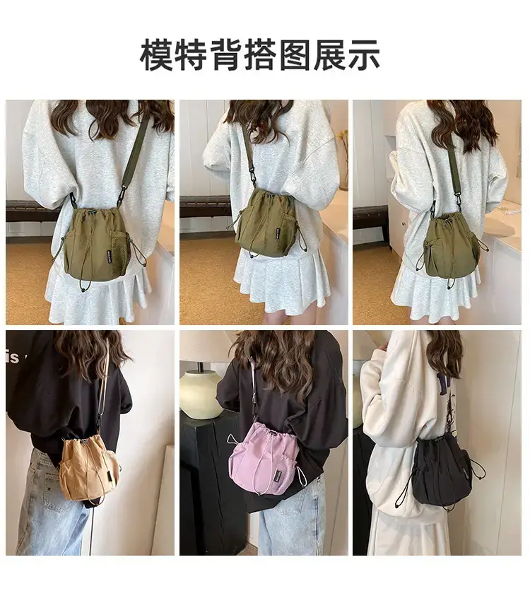 Nylon Shoulder Bag Women Mobile Phone Crossbody — feature 5