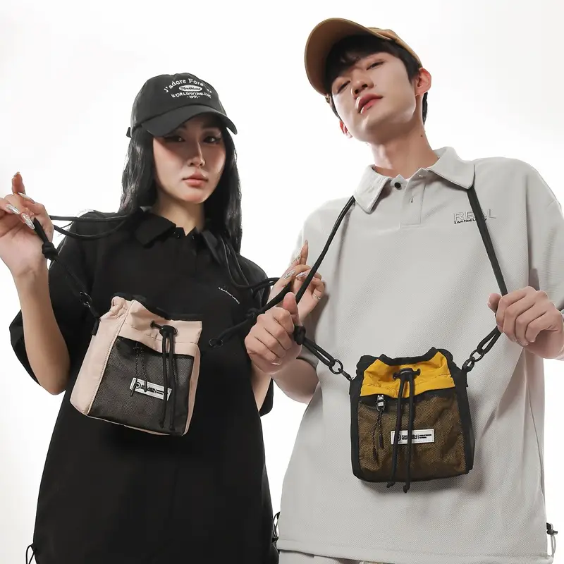 Small Satchel Bag for Men with Adjustable Strap - Image 6