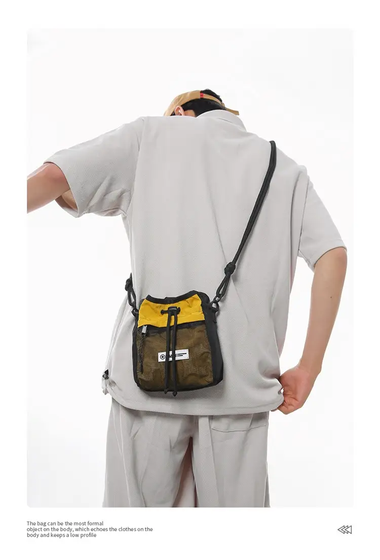 Small Satchel Bag for Men with Adjustable Strap — feature 12