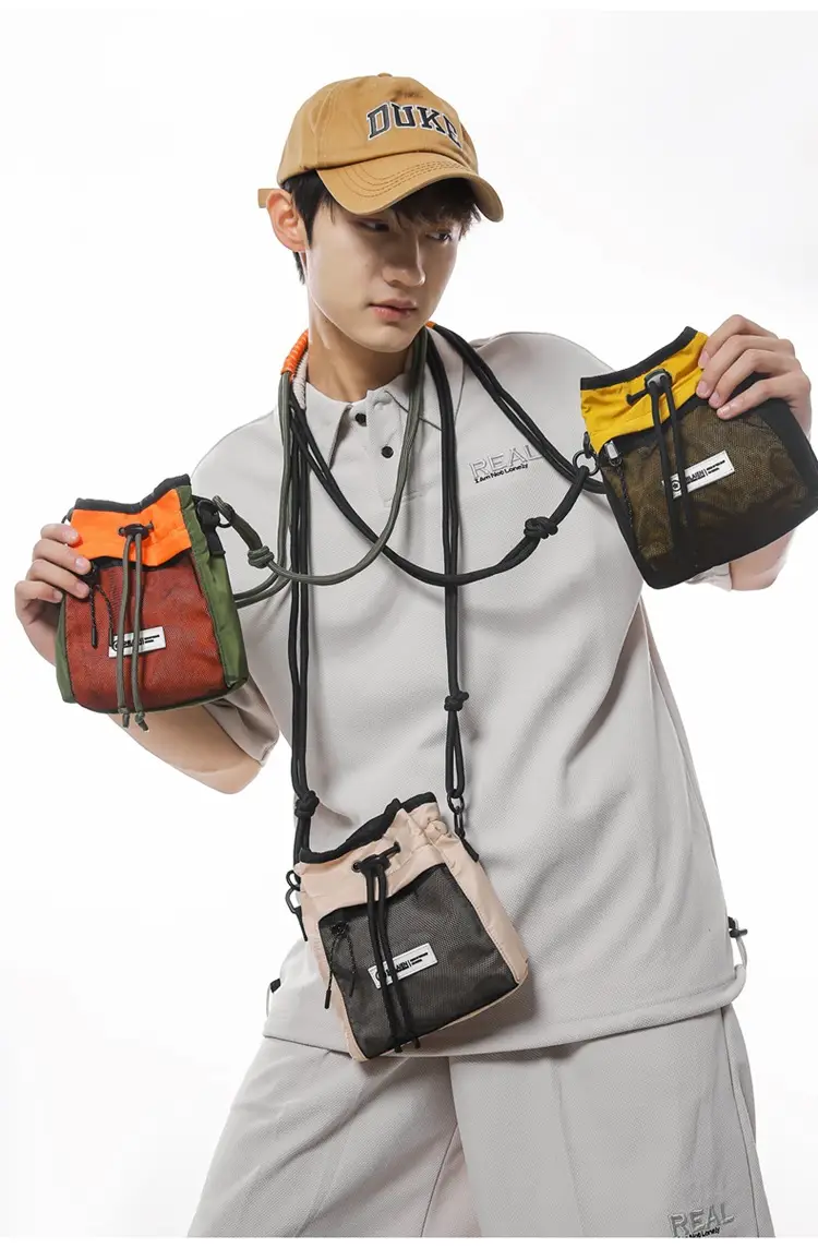 Small Satchel Bag for Men with Adjustable Strap — feature 14