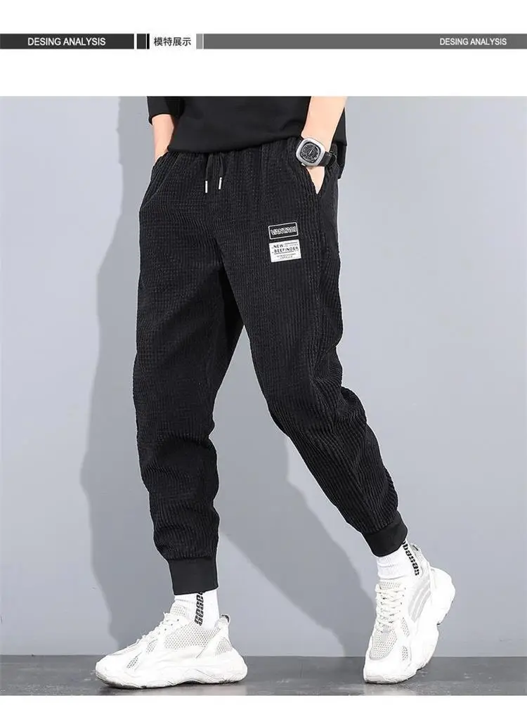 Men Fleece Lined Grey Winter Warm Pants — feature 7