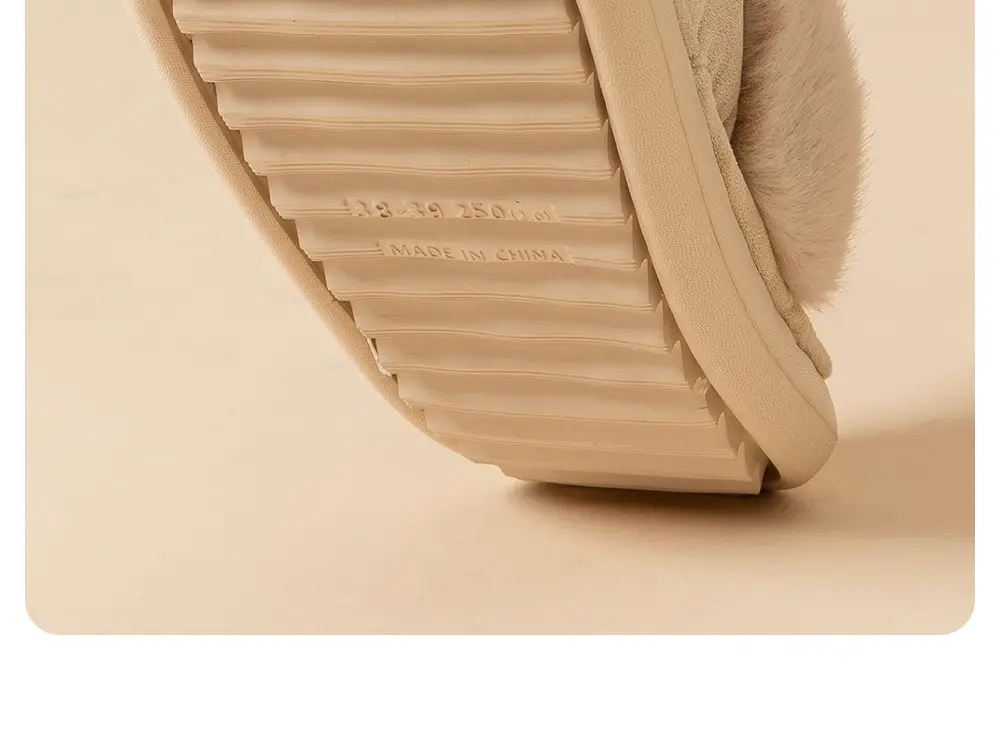 Qingchen 2025 New Winter Suede Floor Mops for Women Fleece-Lined to Heattech Home Indoor Velvet Thick-Soled Non-Slip Cotton Slippers — feature 12