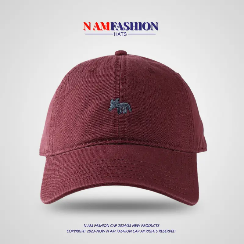 Women Pink Fox Cap Small Baseball Cap — feature 12
