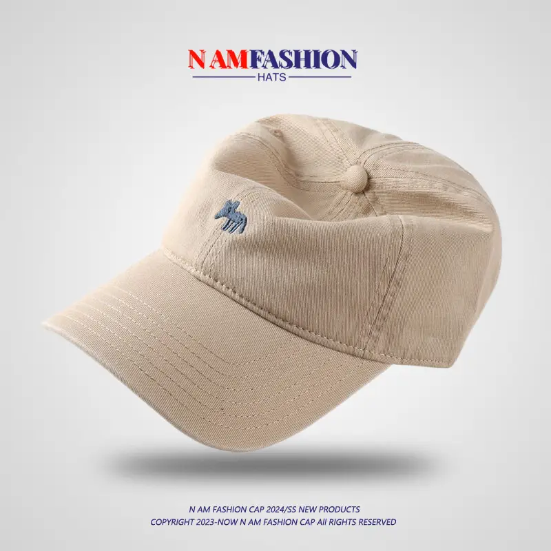 Women Pink Fox Cap Small Baseball Cap — feature 17