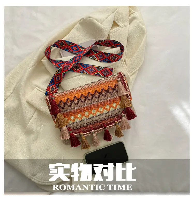 Ethnic Tassel Bag for Women Bohemian Style — feature 8