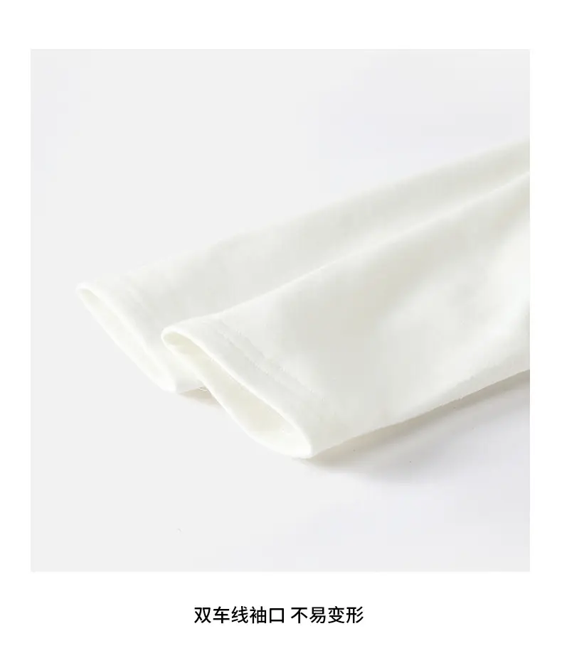 Hello Tuesda White Long Sleeve T-Shirt for Boys — feature 10