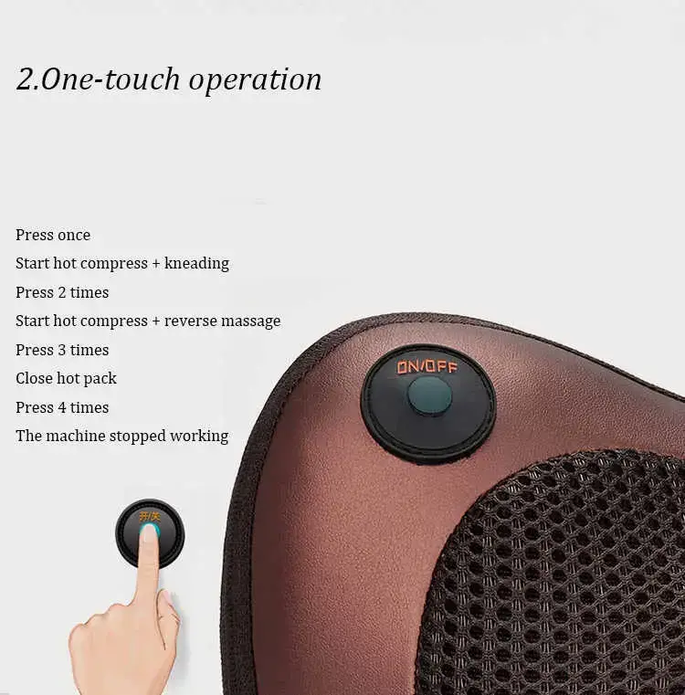 Electric Neck Massager Pillow for Relaxation — feature 4