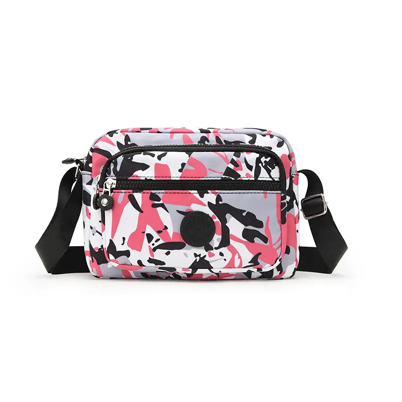 Women Floral Crossbody Bag Large Capacity Yellow