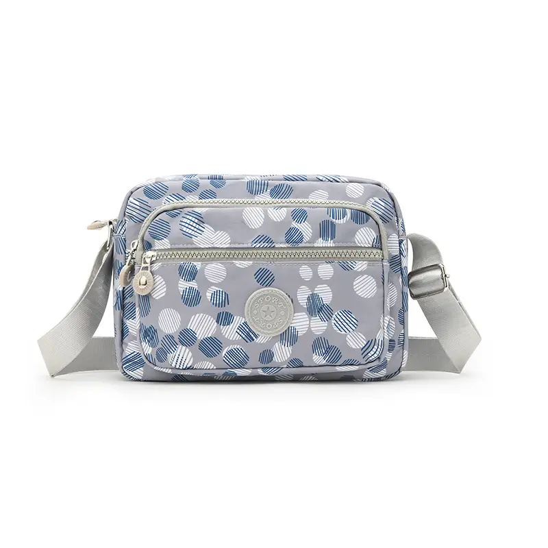 Women Floral Crossbody Bag Large Capacity Yellow