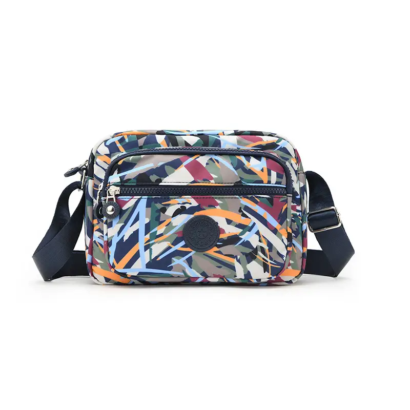 Women Floral Crossbody Bag Large Capacity Yellow