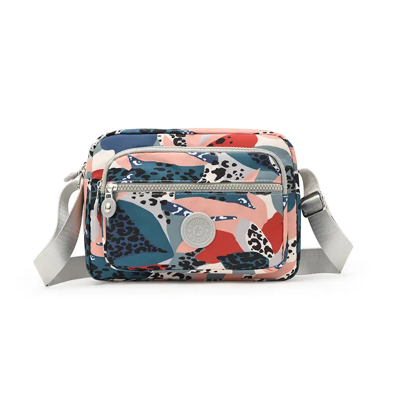 Women Floral Crossbody Bag Large Capacity Yellow