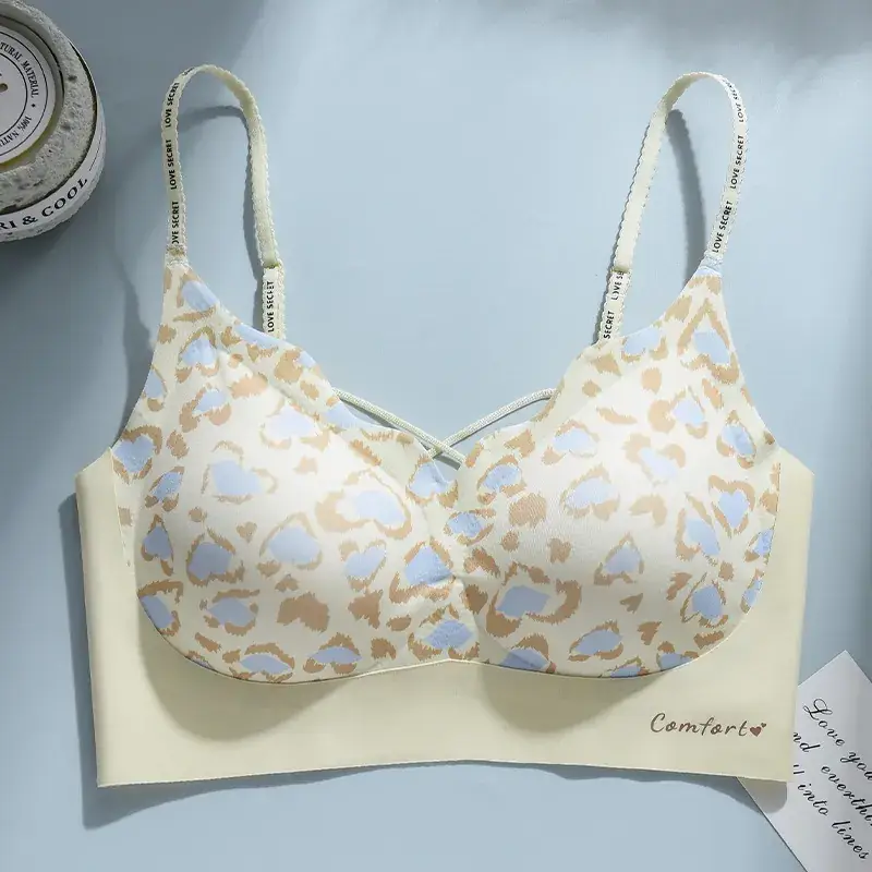 Leopard Print No Steel Ring Underwear Women - Image 2