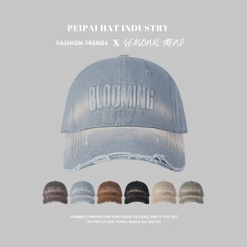Women Baseball Cap with "Blooming" Logo, 17cm Height, 15cm Width - Image 3