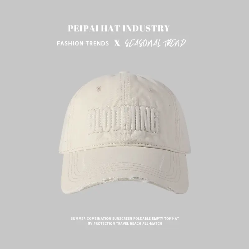 Women Baseball Cap with "Blooming" Logo, 17cm Height, 15cm Width — feature 10