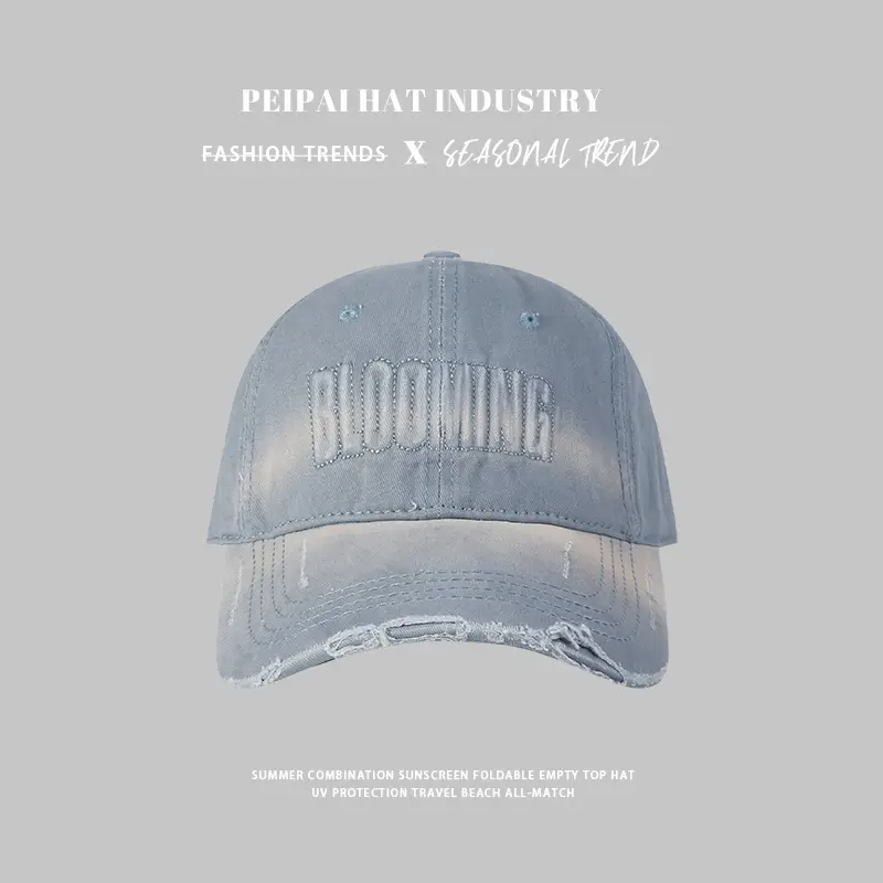 Women Baseball Cap with "Blooming" Logo, 17cm Height, 15cm Width — feature 4