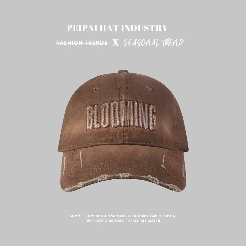 Women Baseball Cap with "Blooming" Logo, 17cm Height, 15cm Width — feature 5