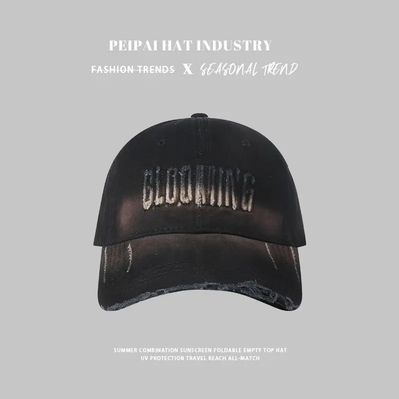 Women Baseball Cap with "Blooming" Logo, 17cm Height, 15cm Width — feature 6