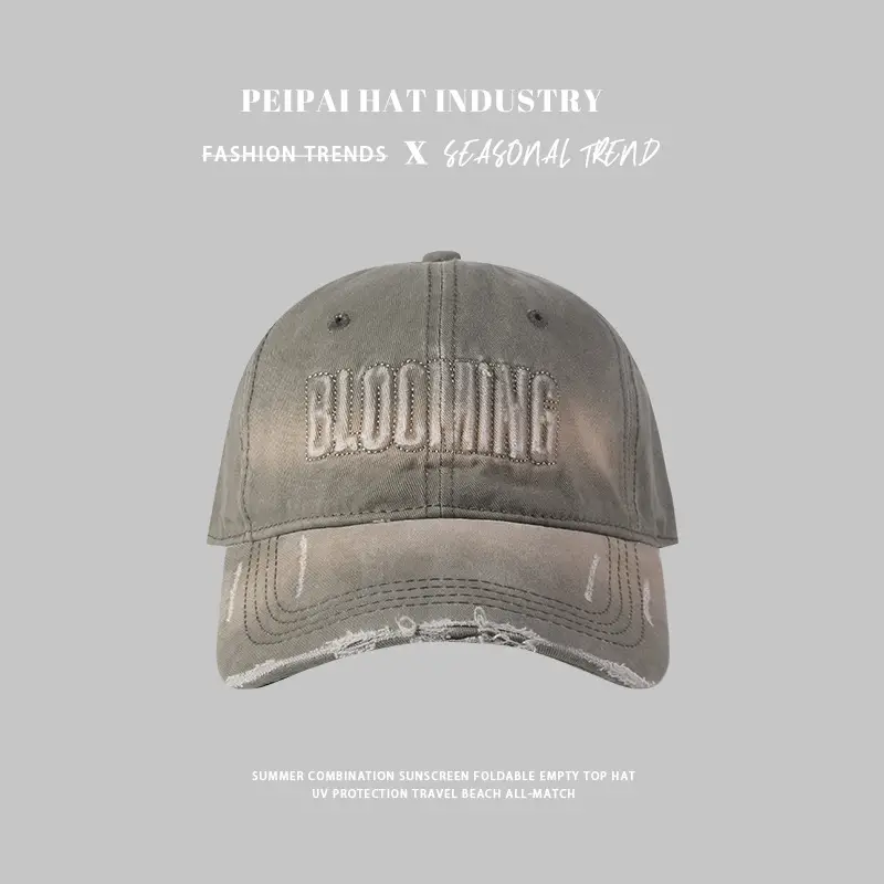 Women Baseball Cap with "Blooming" Logo, 17cm Height, 15cm Width — feature 9