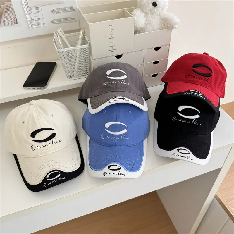 Blue Resine Kiss Cap for Girls Boys