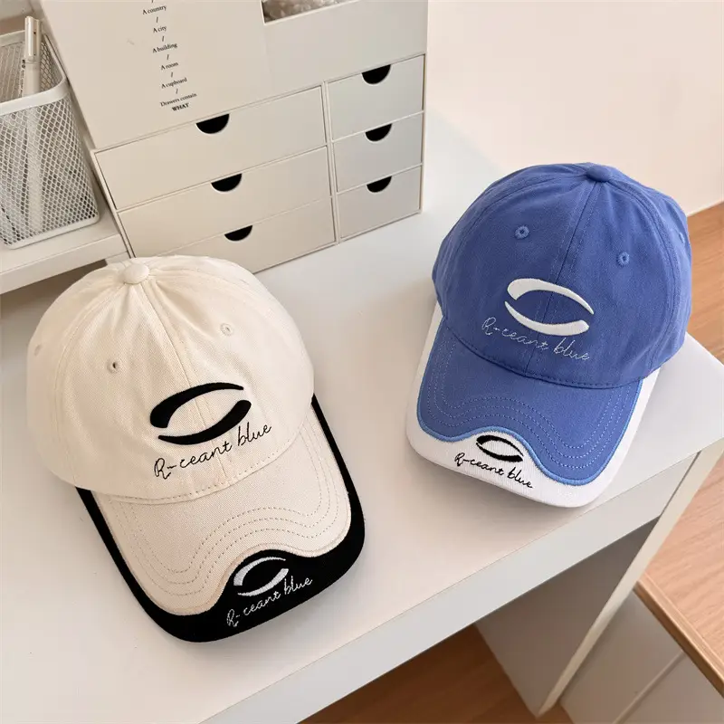 Blue Resine Kiss Cap for Girls Boys