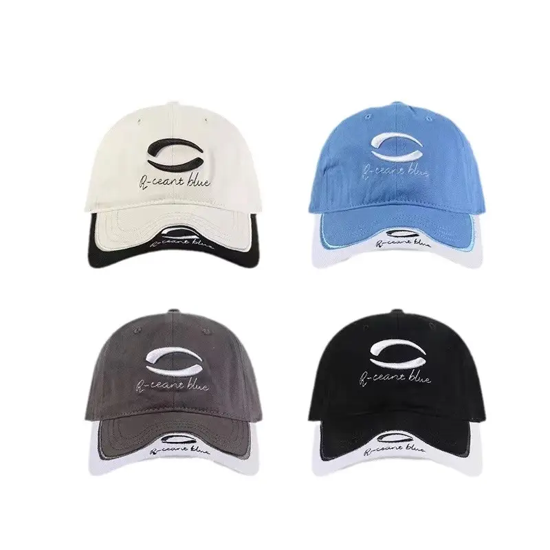Blue Resine Kiss Cap for Girls Boys
