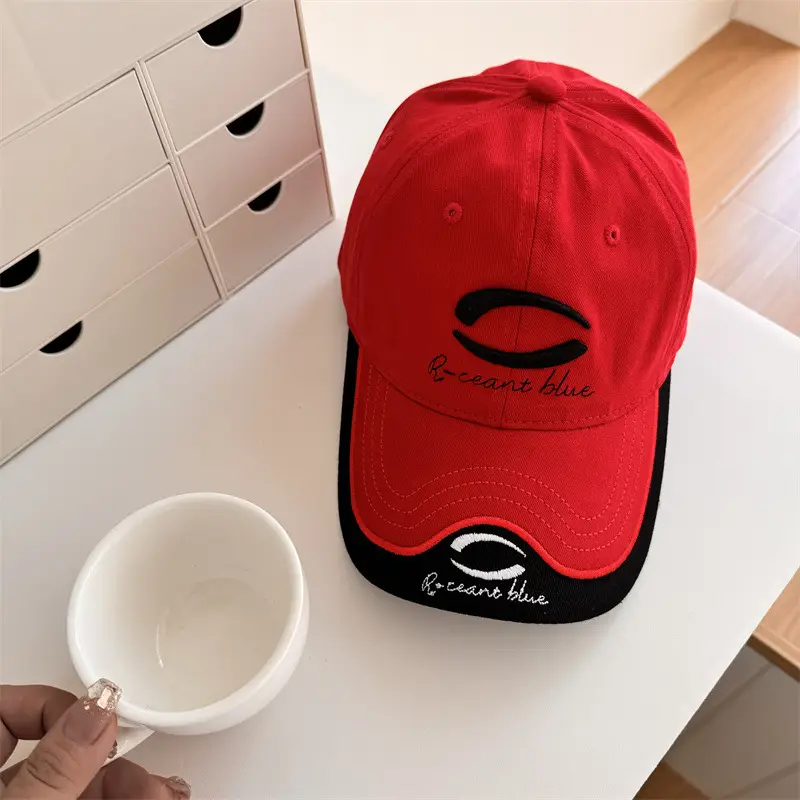 Blue Resine Kiss Cap for Girls Boys