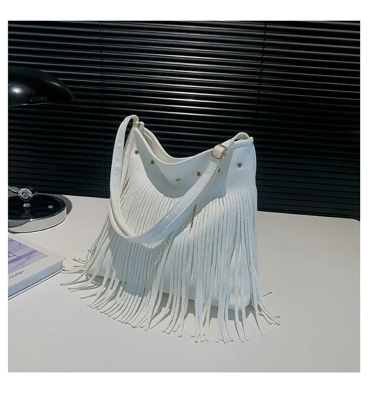 Black Tassel Shoulder Bag for Women 2024 — feature 22