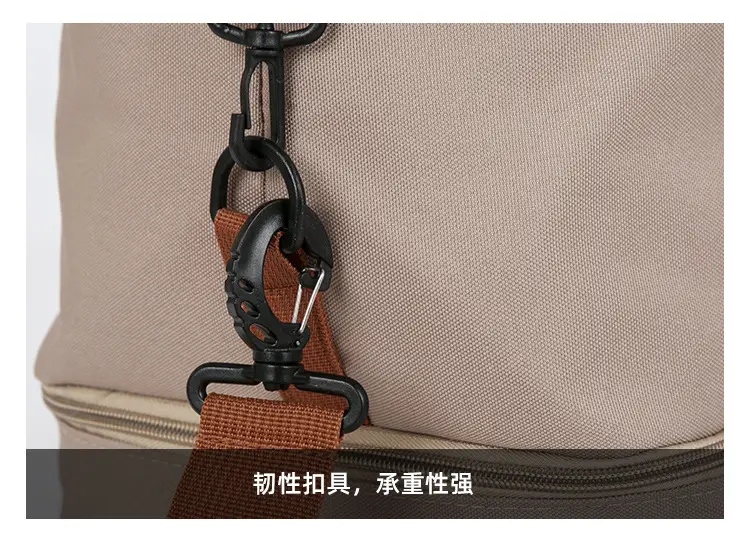 Oxford Cloth Travel Bag Dry Wet Separation Sports Fitness Bag — feature 23
