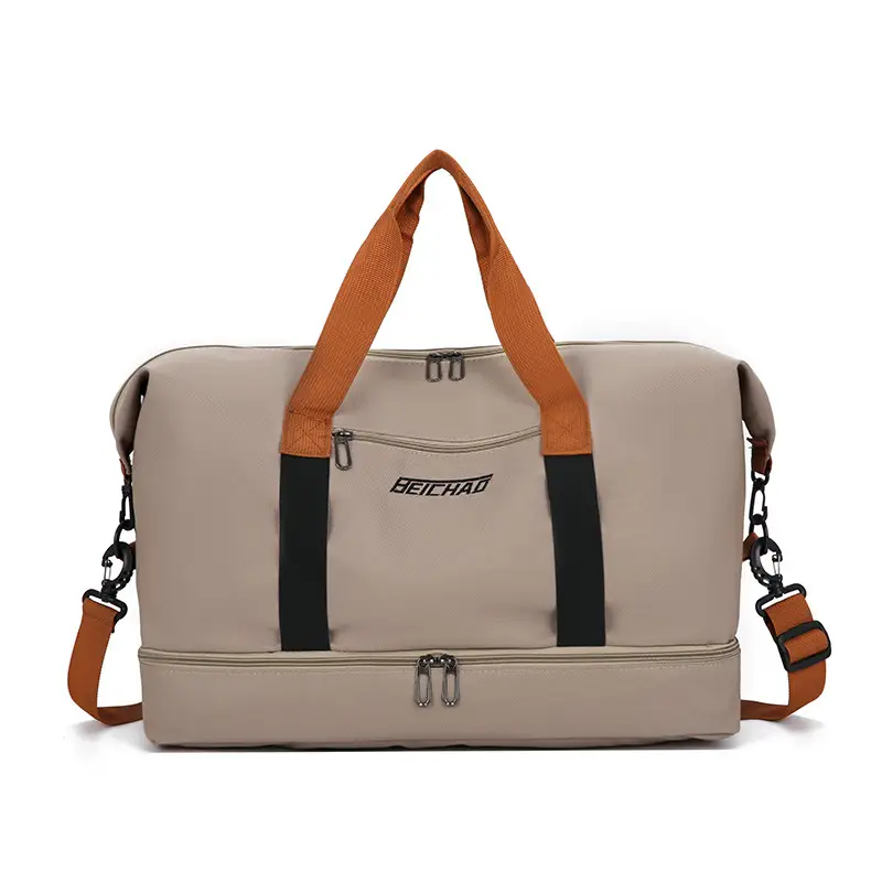 Oxford Cloth Travel Bag Dry Wet Separation Sports Fitness Bag - Image 2