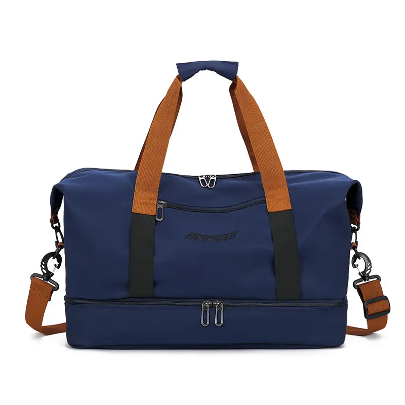 Oxford Cloth Travel Bag Dry Wet Separation Sports Fitness Bag - Image 4