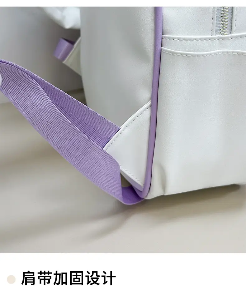 Cartoon Student Backpacks Transparent School Bag Set — feature 26