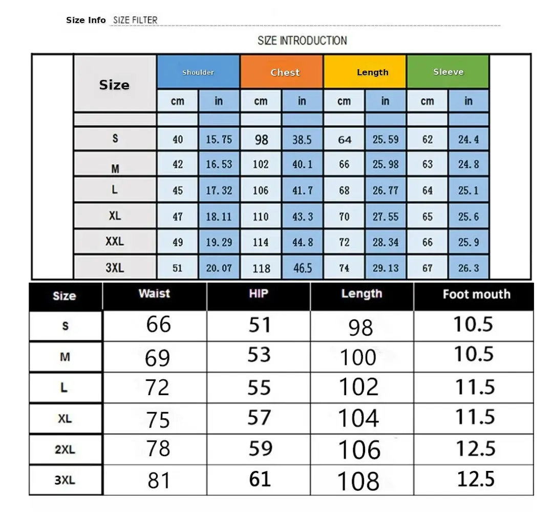 Men Blue Fleece Hoodie & Pants Set 2024 Spring Autumn — feature 1