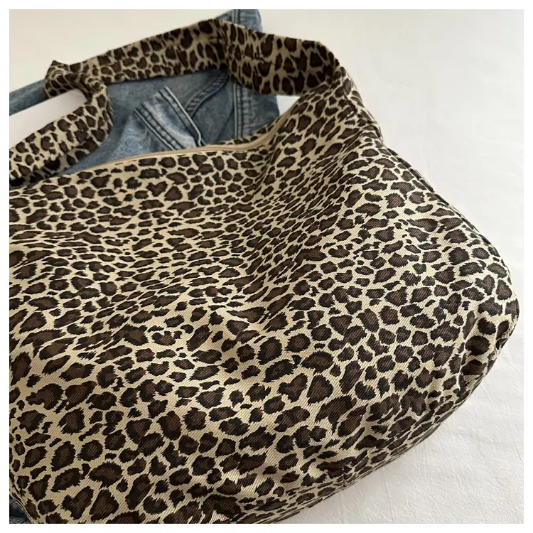 Large Leopard Print Shoulder Bag for Women — feature 20