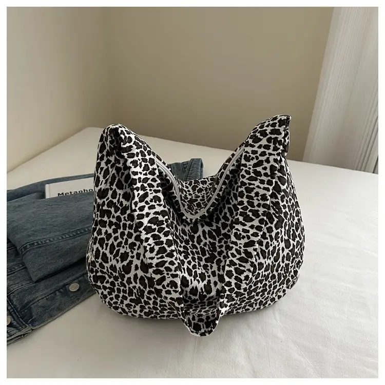 Large Leopard Print Shoulder Bag for Women — feature 27