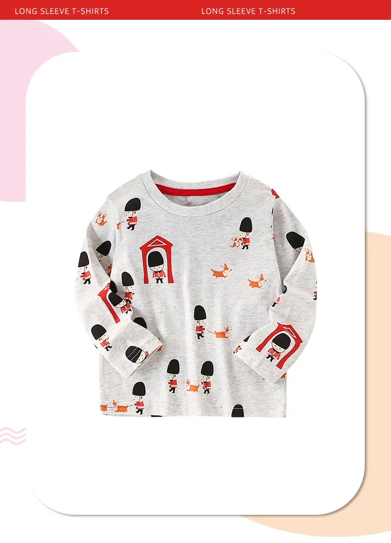 Malwee Boys Printed T-Shirt Grey Winter Casual — feature 9