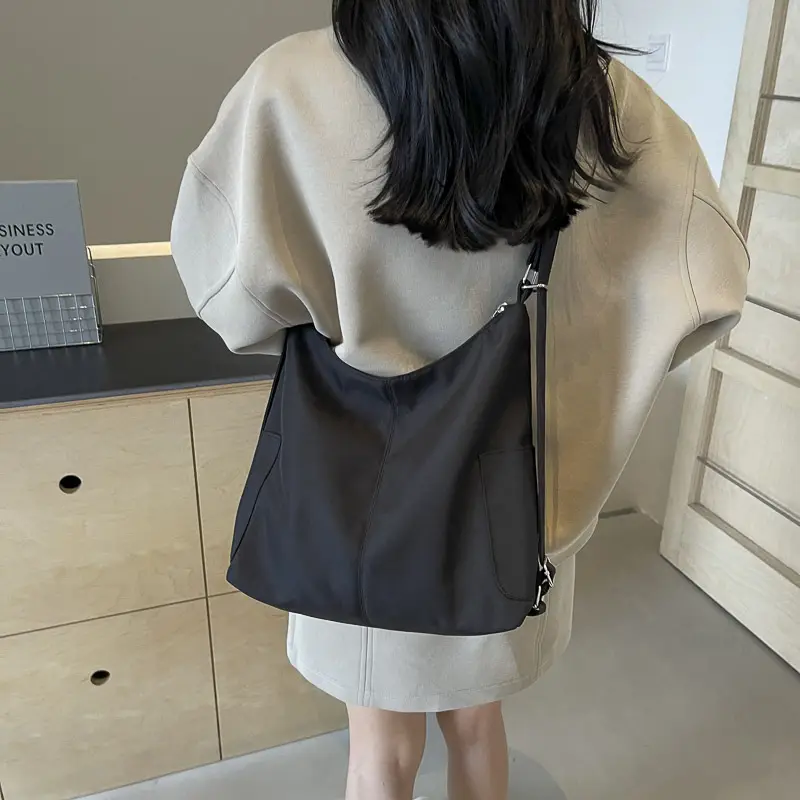 Black Crossbody Tote Bag for Women 2026 - Image 5