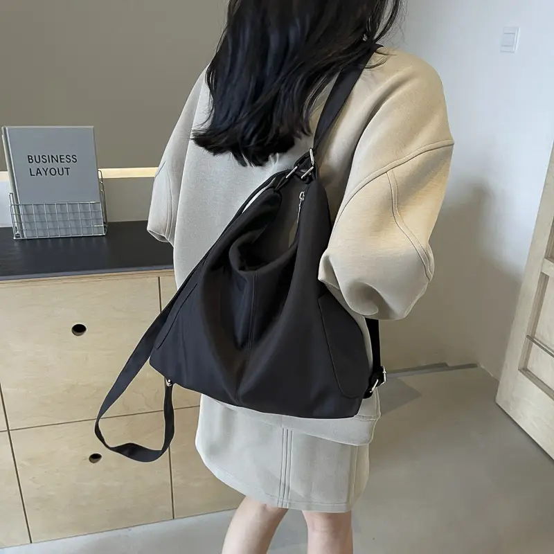 Black Crossbody Tote Bag for Women 2026 - Image 7
