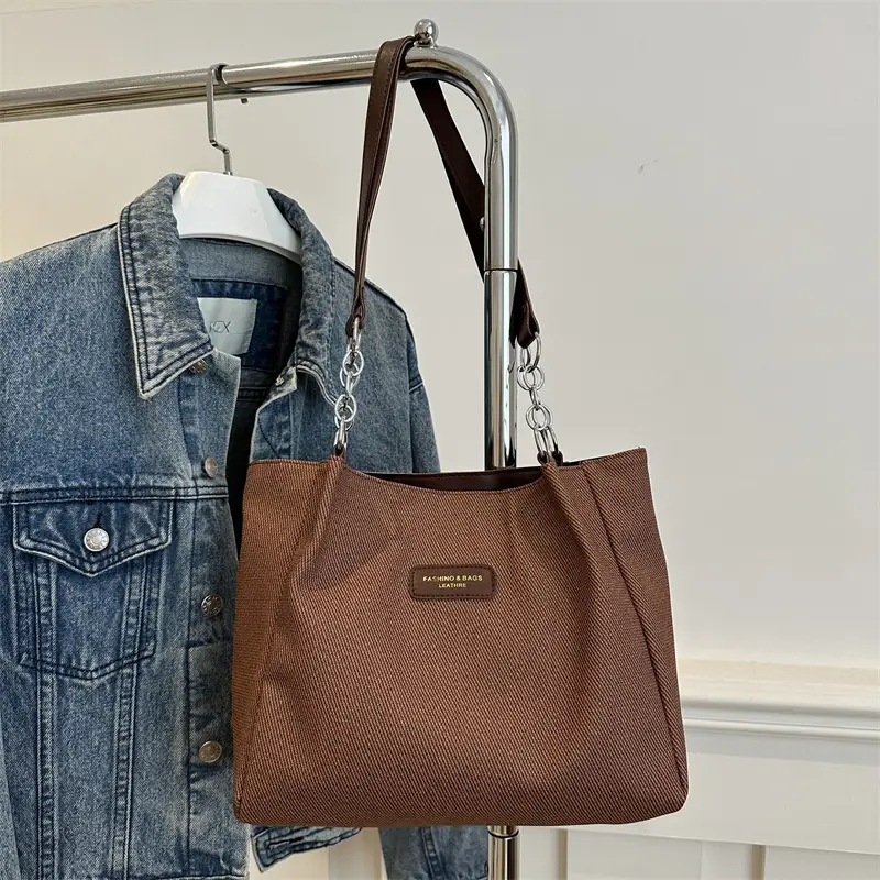 Brown Leather Shoulder Bag for Women 2024 - Image 3