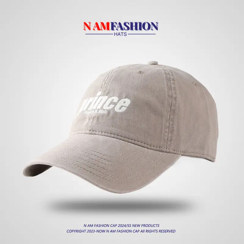 White Prince Embroidered Cotton Cap for Men Women - Image 4