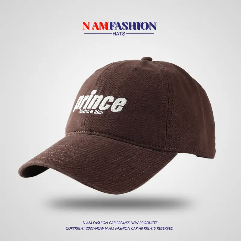 White Prince Embroidered Cotton Cap for Men Women - Image 6